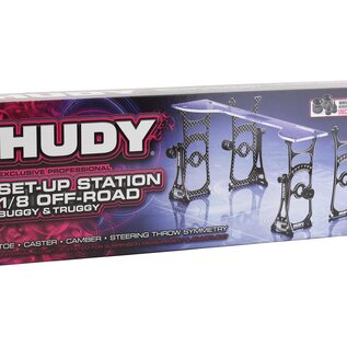 Hudy HUD108801  Hudy Set-Up Station for 1 / 8 Off-Road Cars & Truggy