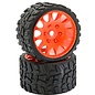 Power Hobby PHBPHT1141SORANGE  Raptor Belted Medium Tires on Sport-Orange Wheels 17mm Hex (2) Power Hobby PHBPHT1141SORANGE  Raptor Belted Medium Tires on Sport-Orange Wheels 17mm Hex (2)