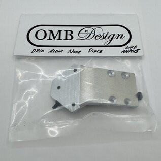Trap OMB Design OMBANP015  OMB ANP015 Aluminum Nose Replacement for OMB 1005 DR10 Chassis Kit