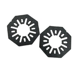 Undercover RC UCR4001  UCDrag  CarbonFiber Vented Slipper Pads - Losi, Larger