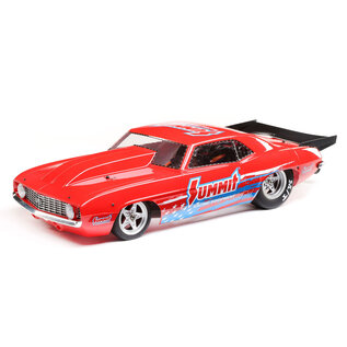 TLR / Team Losi LOS230086  69 Camaro Clear Unpainted Body Set: 22S Drag Losi