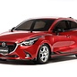 Tamiya TAM51591  Mazda 2 1/10 TC Clear Body 190mm (239mm Wheelbase)