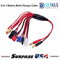 Surpass Hobby USA DTC08003 Hobby Details 8 in 1 Battery Multi-Charger Cable Surpass Hobby USA DTC08003 Hobby Details 8 in 1 Battery Multi-Charger Cable