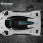 Bittydesign BDYGT12-AS1 Bittydesign ARES-1 GT12 1/12 On-Road Body (Clear) (SupaStox Class)