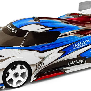 Bittydesign BDYGT12-AS1 Bittydesign ARES-1 GT12 1/12 On-Road Body (Clear) (SupaStox Class)