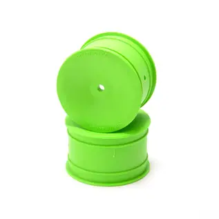 Schumacher U8677  Green 1/10 Buggy Rear 2WD Wheels 12mm Hex (2)