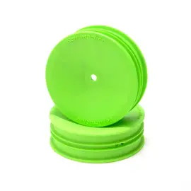 Schumacher U8682  Green 1/10 Buggy Front Slim 2WD Wheels 12mm Hex (2)
