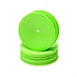 Schumacher U8682  Green 1/10 Buggy Front Slim 2WD Wheels 12mm Hex (2)