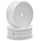 Schumacher U4368  White 1/10 Buggy Front 2WD Wheels 12mm Hex (2)