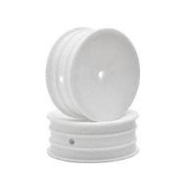 Schumacher U4368  White 1/10 Buggy Front 2WD Wheels 12mm Hex (2)