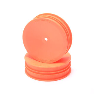 Schumacher U8683  Orange 1/10 Buggy Front Slim 2WD Wheels 12mm Hex (2)