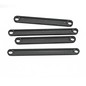 Traxxas TRA3641  Black Camber Link Set (Front & Rear) (Non-Adjustable) (4)