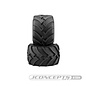 J Concepts JCO3084-05  Gold  Fling Kings 2.6 x 3.8" Monster Truck Tires (2) 308405
