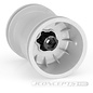 J Concepts JCO2402  18mm Offset Tribute 12mm Aluminum Hex Adaptor (Black) (2)