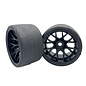 SWEEP C1003B  MT VHT Crusher Belted Tires preglued on WHD Black wheel (2)