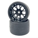 SWEEP C1003B  MT VHT Crusher Tires preglued Black wheel