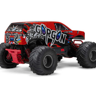 Arrma ARA3230ST2  Red GORGON 4X2 MEGA 550 Brushed Monster Truck RTR w/ Battery & Charger