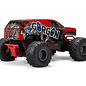 Arrma ARA3230ST2  Red GORGON 4X2 MEGA 550 Brushed Monster Truck RTR w/ Battery & Charger
