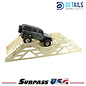 Surpass Hobby USA DTTL01009 Hobby Details High Density RC Crawler Wood Trail Rolling Hill Bridge (E Style)