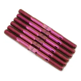 1UP Racing 1UP740415  RC10B7 Pink Pro Duty Titanium Turnbuckle Set