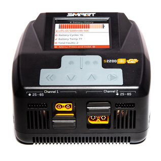 Spektrum SPMXC2010  Spektrum S2200 G2 AC 2x200W Smart Charger