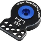 HOT RACING HRASHS88H25  Direct DriveHeavy Duty Alum Servo Saver, 25 Tooth