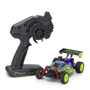 Kyosho 32093BLY MINI-Z Buggy Readyset INFERNO MP9 Blue/Yellow