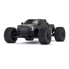 Arrma ARA402284  1/10 Clear Body with Decals: BIG ROCK CREW CAB 4X4
