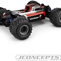 J Concepts JCO0479  JConcepts Traxxas Sledge F2 Monster Truck Body (Clear)
