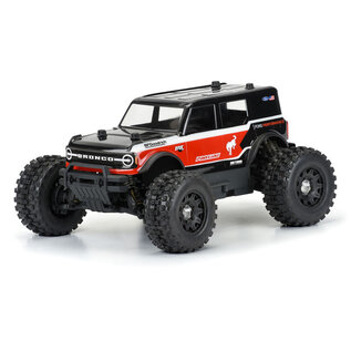 Proline Racing PRO359100  1/10 2021 Ford Bronco Clear Body: Granite/Vorteks