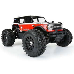 Proline Racing PRO359100  1/10 2021 Ford Bronco Clear Body: Granite/Vorteks