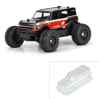 Proline Racing PRO359100  1/10 2021 Ford Bronco Clear Body: Granite/Vorteks