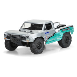 Proline Racing PRO3551-17  1967 Ford F-100 Race Truck Pre-Cut Body (Clear)
