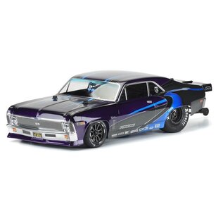 Proline Racing PRO3531-00  1969 Chevrolet Nova Clear Body for Slash 2wd Drag Car