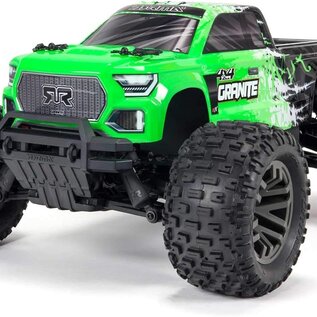 Arrma ARA402308  1/10 Clear Body w/ Decals & Window Masks: GRANITE 4X4 BLX