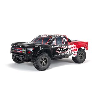 Arrma ARAC3338  1/10 Clear Body with Decals: SENTON 4x4