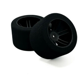 BSR BSRF4500-X-D 45mm Wide Foam Tire 20S -/+ Shore Drag Carbon Wheels (2)