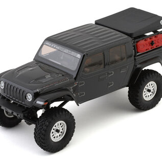 Axial Racing AXI00005V2T5  Black 1/24 SCX24 Jeep JT Gladiator 4WD Rock Crawler Brushed RTR