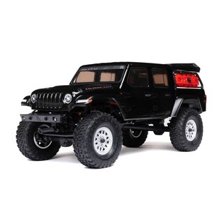 Axial Racing AXI00005V2T5  Black 1/24 SCX24 Jeep JT Gladiator 4WD Rock Crawler Brushed RTR