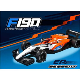 Serpent SER300030 Serpent F190 1/8 4wd EP Kit