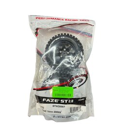Duratrax DTXC5567  FAZE ST 14mm Hex 2.8 Front/Rear Tires C2 (2)