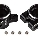 Team Associated ASC92472 RC10B7 FT Rear Hub Set, Black