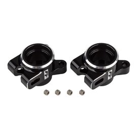 Team Associated ASC92472 RC10B7 FT Rear Hub Set, Black