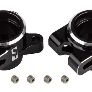 Team Associated ASC92472 RC10B7 FT Rear Hub Set, Black