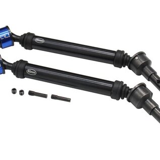HOT RACING HRAERVT288RC Steel & Aluminum HD CVD Splined Axles, for Traxxas E-Revo 2.0