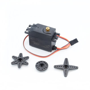 Savox SAVB12KG Budget Analog Servo, 0.23sec / 167oz-in (12kg-cm) @ 6V, Standard Size, Metal Gears