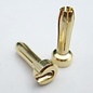 TQ Wire TQW2505 4mm HD Male Bullets (Charger Side, pr.) Gold