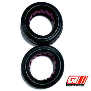 Quasi Speed QS-1615 Quasi Speed Low Tread Front Tire with Inserts (Pair)