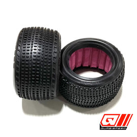 Quasi Speed QS-1602 Quasi Speed Full Pin Rear Tires with Inserts (Pair)