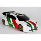 Mon-Tech Racing MB-021-016  Mon-Tech Racing Mitopista FWD Body Clear MT021016